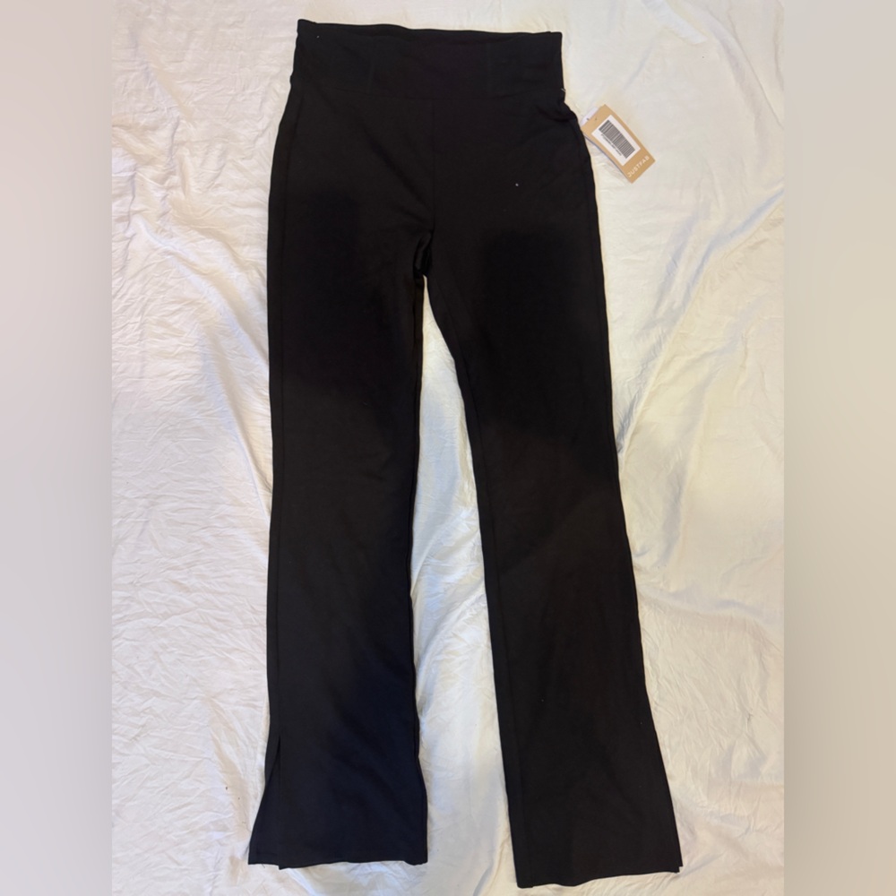 JustFab Black Boot Cut Pants